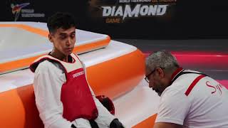 Mahdi Khavari RTA vs Haroon Khan PAK -58kg Quarterfinals 2023 World Taekwondo Diamond Game