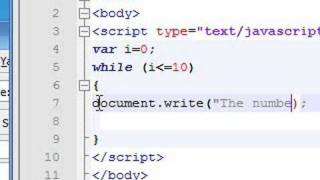 Javascript Tutorial - 14 - While Loop