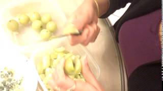 How to cut Amla (Indian Gooseberry)