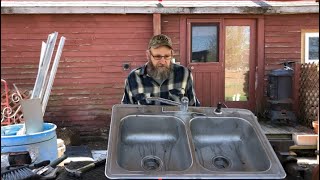 Dont Throw Out Your Old Sink!!! Stainless Steel Scrap