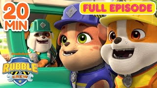 FULL EPISODES: Rubble Builds a Car Wash & Celebrates Grandpa's Day w/ Charger & Mix | Rubble & Crew