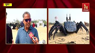 From Trash to Treasure: Artists Turn Waste Into Masterpieces to Attract Tourists At Puri Sea Beach