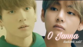 O Jaana | Taekook edit | Korean hindi mix