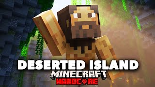 TRAPPED on ONE ISLAND in Hardcore Minecraft