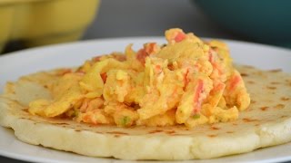 HUEVOS PERICOS | Cómo Hacer Huevos Revueltos Colombianos | SyS