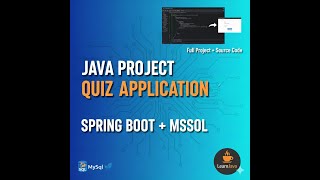 Java Project – Quiz Application | Java + Spring Boot + MySQL | Part 3
