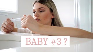 Unexpected Live Pregnancy Test | Are we having Baby nr 3?