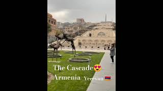 The Cascade-one of the attraction at Yerevan🇦🇲Armenia #travel