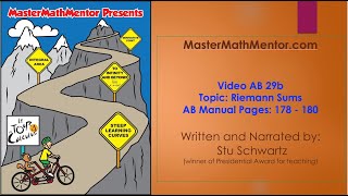 MasterMathMentor AB29b - Riemann Sums