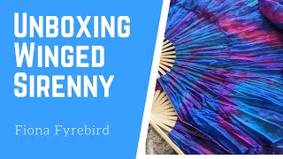 Unboxing Winged Sirenny Silk Fan Veils