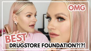 Full Face Of Drugstore Makeup Tested ♡ Best Foundation EVER?!