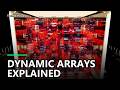 Dynamic Arrays explained  #coding #fyp #Shorts #technology #facts #foryou #trending