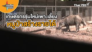 เกษตรกรรุ่นใหม่เพาะเลี้ยงหมูป่าสร้างรายได้ | ทุกทิศทั่วไทย | 20 มี.ค. 67