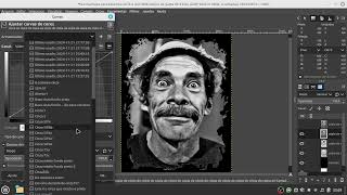 MONOCROMIA PROFISSIONAL FEITA NO GIMP