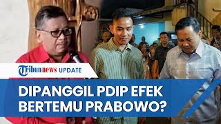 Gibran Rakabumingraka Mendadak Dipanggil DPP PDIP Hari Ini, Gegara Bertemu Prabowo di Solo?