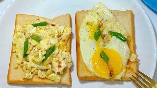 The Perfect Breakfast Scrambled Eggs \u0026 Sunny Side Up Eggs.