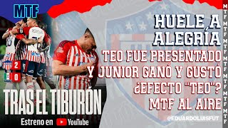 HUELE A ALEGRÍA. TEO FUE PRESENTADO Y JUNIOR GANÓ Y GUSTÓ. ¿EFECTO \