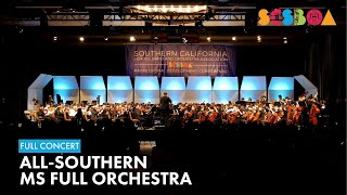 2025 SCSBOA All-Southern MS Full Orchestra | Full Concert