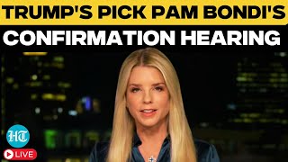 LIVE | Trump Attorney General Pick Pam Bondi Testifies At Senate Confirmation Hearing | US News