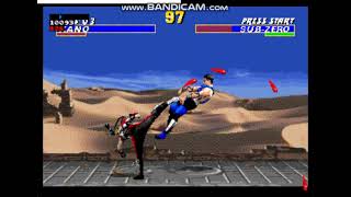 Ultimate Mortal Kombat 3 GENS Kano TAS Flawless Run