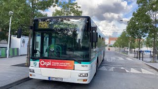 Bus RATP — Ligne 253 — Moulin Neuf — La Courneuve Aubervilliers — MAN NL223 — N•9070