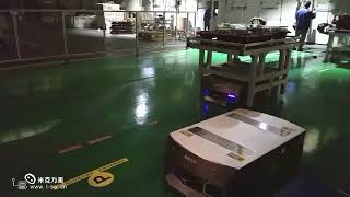 HY 500磁导航 潜伏顶升 物料架 3Automated Guided Vehicle