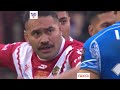 Unmissable Samoan Siva Tau v Tongan Sipi Tau at Rugby League World Cup 2021  Cazoo Match Highlights