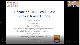 Update on TREAT Wolfram clinical trial in Europe