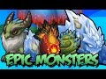 COMBINACIONES DE TODOS LOS MONSTRUOS EPICOS - Monster Legends (Actualizado 2018)