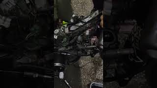 KAWASAKI ZX 130 BORE UP 200CC!! #shorts #kawasaki