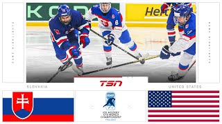 United States vs Slovakia FULL HIGHLIGHTS | 2024 U18 Men's Worlds