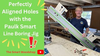 Creating Perfectly Aligned Holes with the Paulk Smart Line Boring Jig