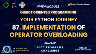Operator Overloading in Python | Your Python Journey – 100 Programs [OOP - Magic Methods]