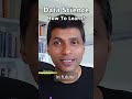 How To Learn Data Science ?