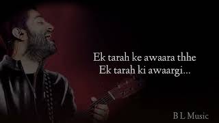 O zindagi yun gale aa lagi hai, (Lyrics ) Arijit singh | new neha kakkar Lyrics