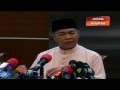 Sidang media bersama Timbalan Perdana Menteri, Datuk Seri Ahmad Zahid Hamidi