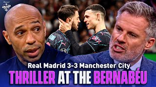 Thierry Henry, Micah & Carragher react to Real Madrid 3-3 Man City! | UCL Today