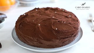 TORTA SOFFICE AL CIOCCOLATO PER LE OCCASIONI SPECIALI, SENZA BURRO, SENZA LATTE | 100.000 ISCRITTI💝