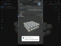 #blender Grid Array