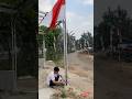 Masang bendera di rumah kak DS #davidsunairi #wargads #minivlog #anakdesa #comedy