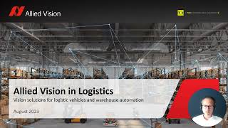 Webinar: Vision Solutions for Logistic