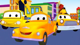 レッカー車のトム サッカーの試合 L 子供向けトラックアニメ Truck Cartoon For Kids