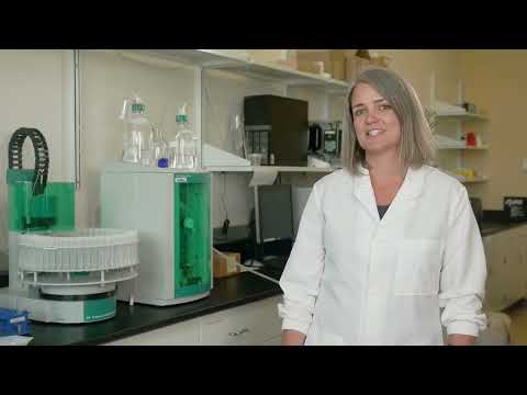 Inside a water laboratory