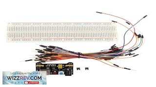 Geekcreit MB-102 MB102 Solderless Breadboard + Power Supply + Jumper Cable Kits Review