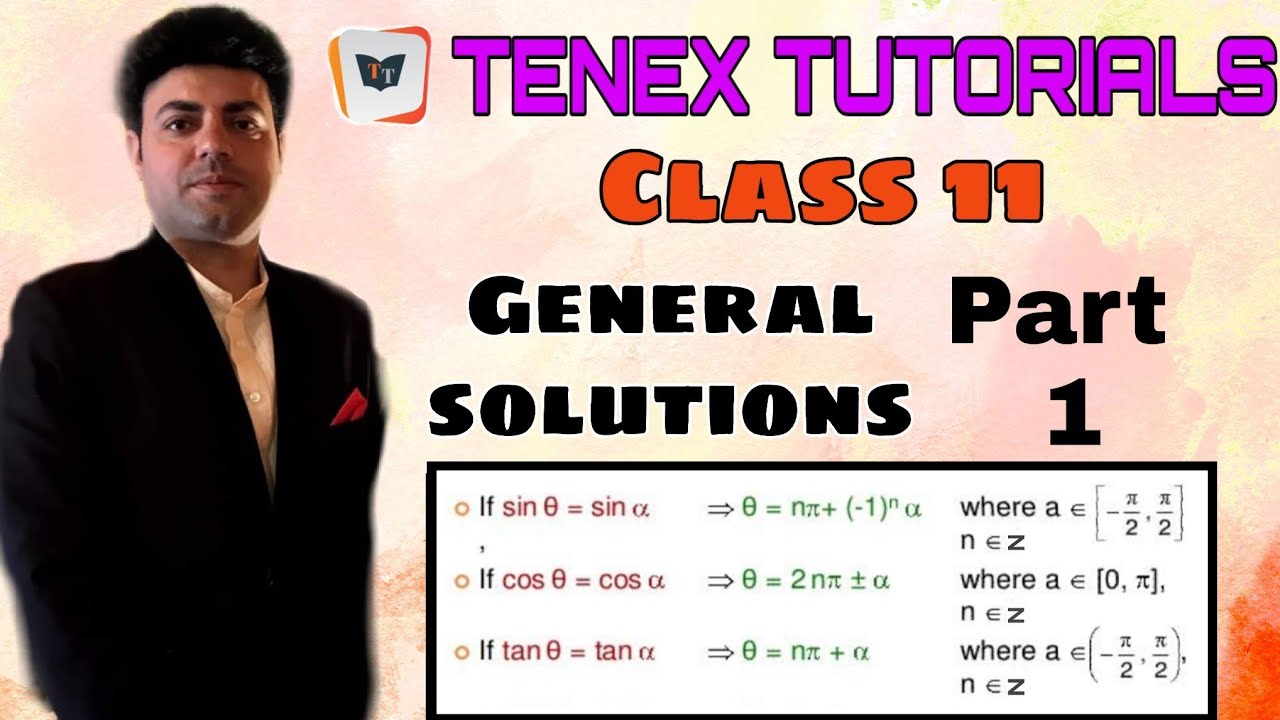 GENERAL SOLUTIONS OF TRIGONOMETRIC FUNCTIONS # PART 1 - YouTube