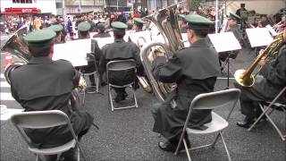 「アララの呪文」陸上自衛隊中央音楽隊 東京マラソン2015：\