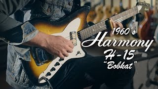 1960's Harmony H-15 Bobkat played by Ariel Posen