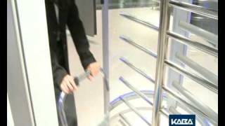 Kaba Gallenschuetz - Kentaur FTS-M05 Turnstile with integrated door