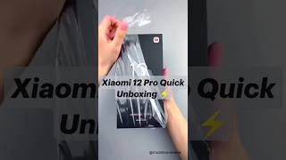 Xiaomi 12 pro quick unboxing 😱 ।#xiaomi12pro #xiaomi  #unboxing  #shorts