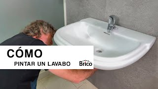 Cómo PINTAR un LAVABO 🚾 - De manera Fácil, rápida y barata - Bricomanía